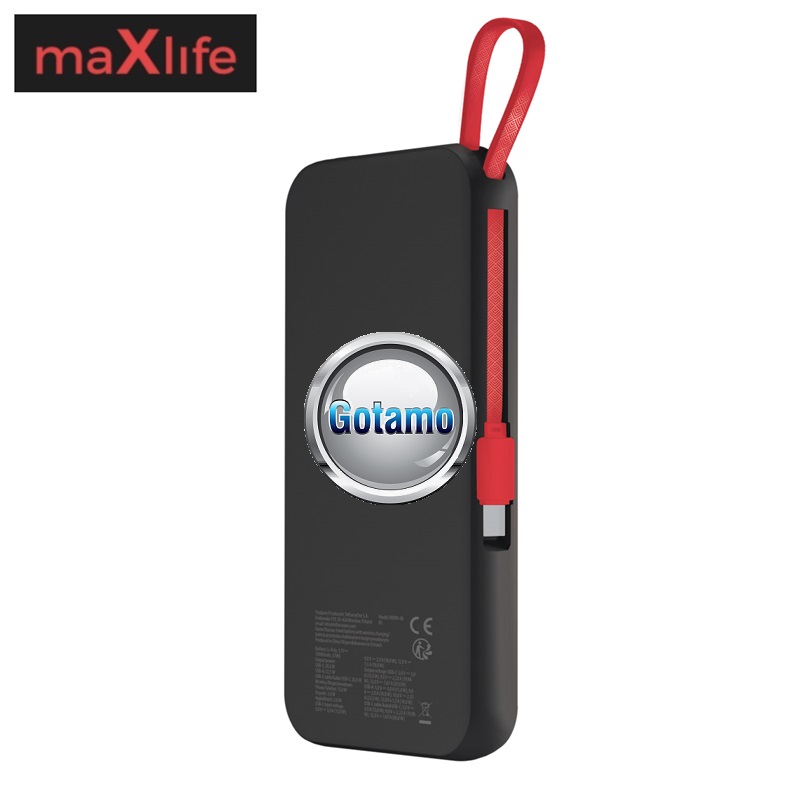 10000mAh 15W MagSafe MaXlife belaidė išorinė baterija akumuliatorius (Power Bank) 5 10000mAh 15W MagSafe MaXlife