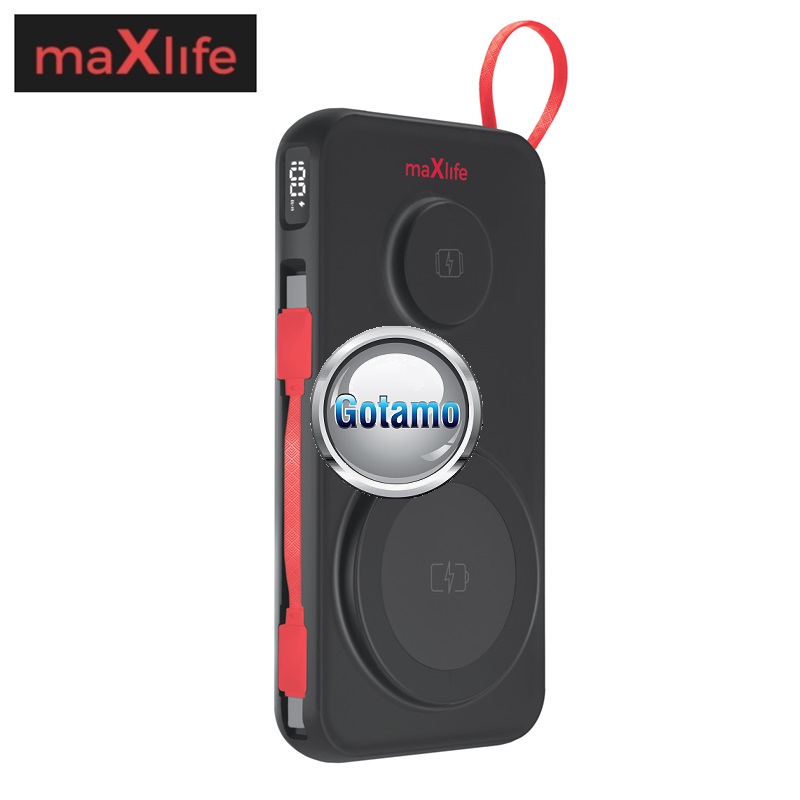 10000mAh 15W MagSafe MaXlife belaidė išorinė baterija akumuliatorius (Power Bank) 6 10000mAh 15W MagSafe MaXlife