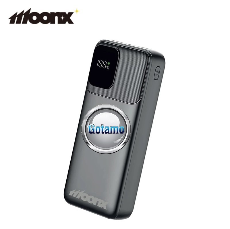 20000mAh 20W Moonx išorinė baterija akumuliatorius (Power Bank) juodos spalvos 5 20000mAh 20W Moonx išorinė baterija