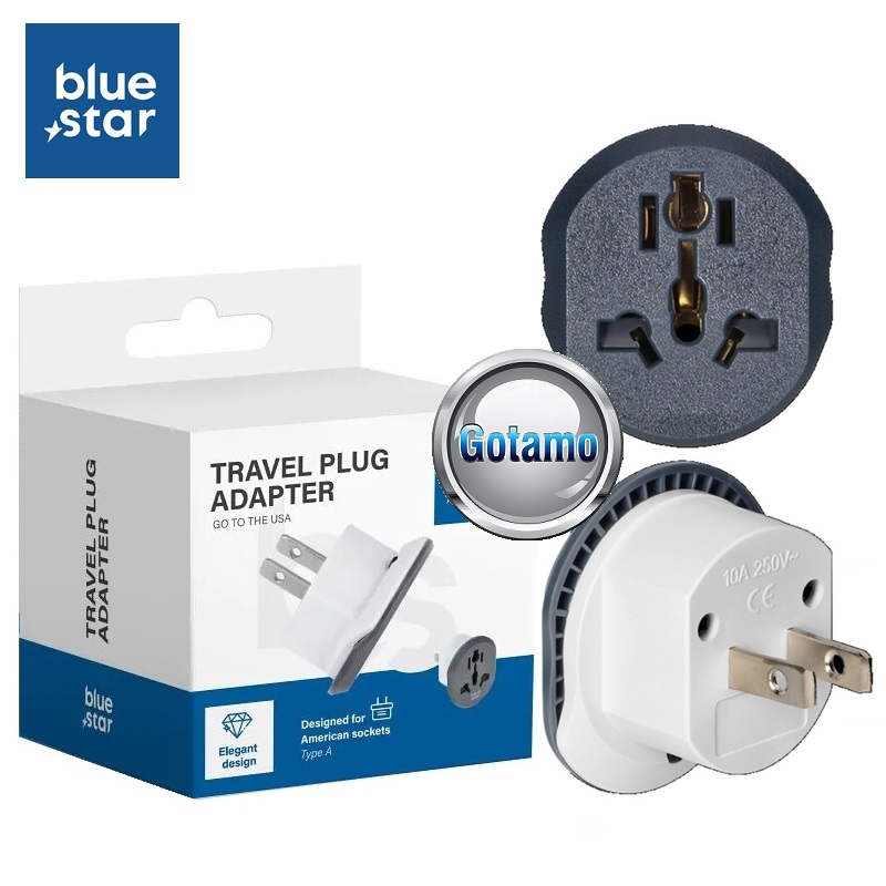 220V tinklo adapteris perėjimas į JAV