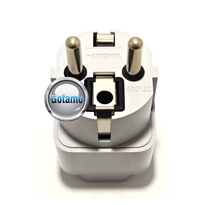 220V tinklo adapteris perėjimas iš UK / US / AU į EU (europinį) lizdą 3 220V tinklo adapteris perėjimas iš UK