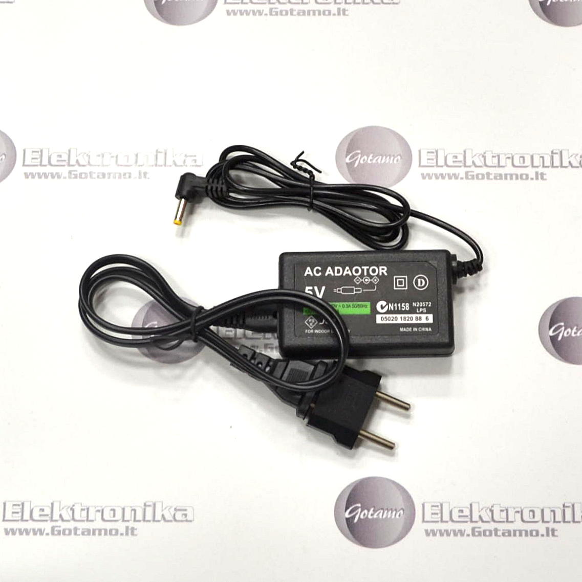 220V tinklo kroviklis Sony PSP konsolėms 2 220V tinklo kroviklis Sony