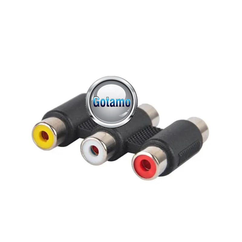 3 RCA lizdai į 3