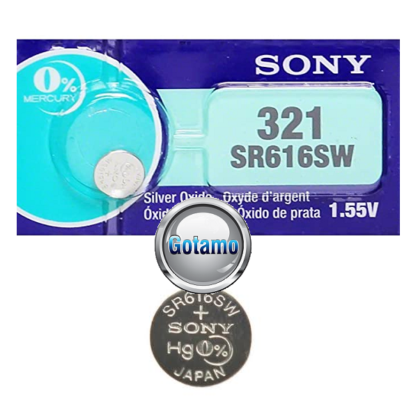 321 SR616SW baterija Sony 1