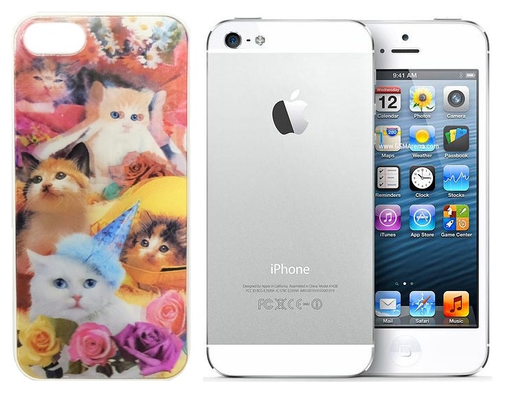 Holograminis deklas Apple iPhone 5 5s se cats