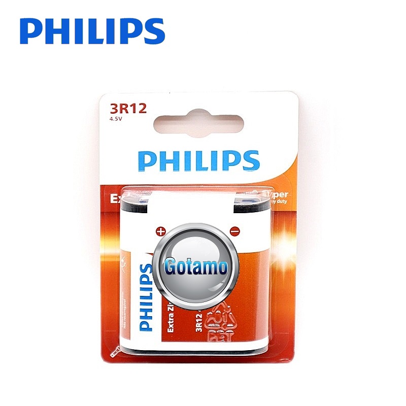 3R12 3LR12 4.5V baterija Philips 1