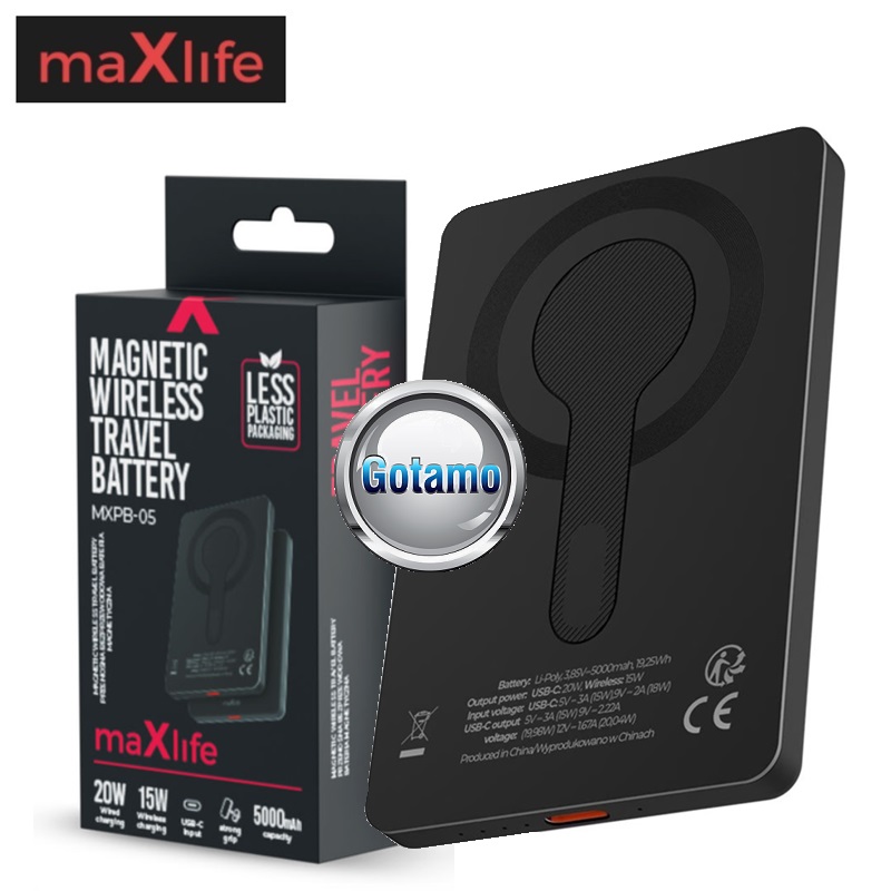 5000mAh 15W MagSafe MaXlife