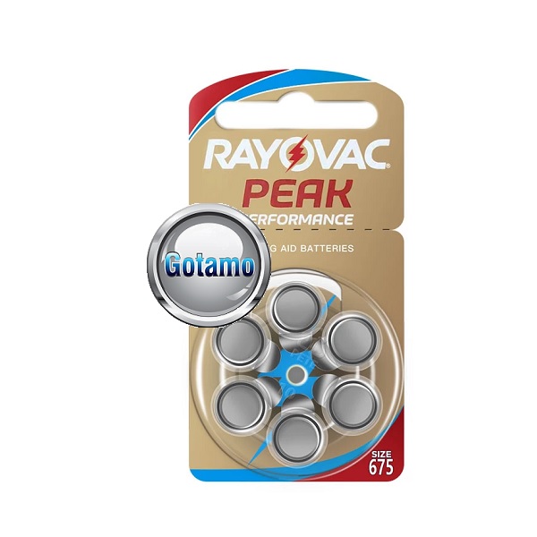 A675 baterija Rayovac 1