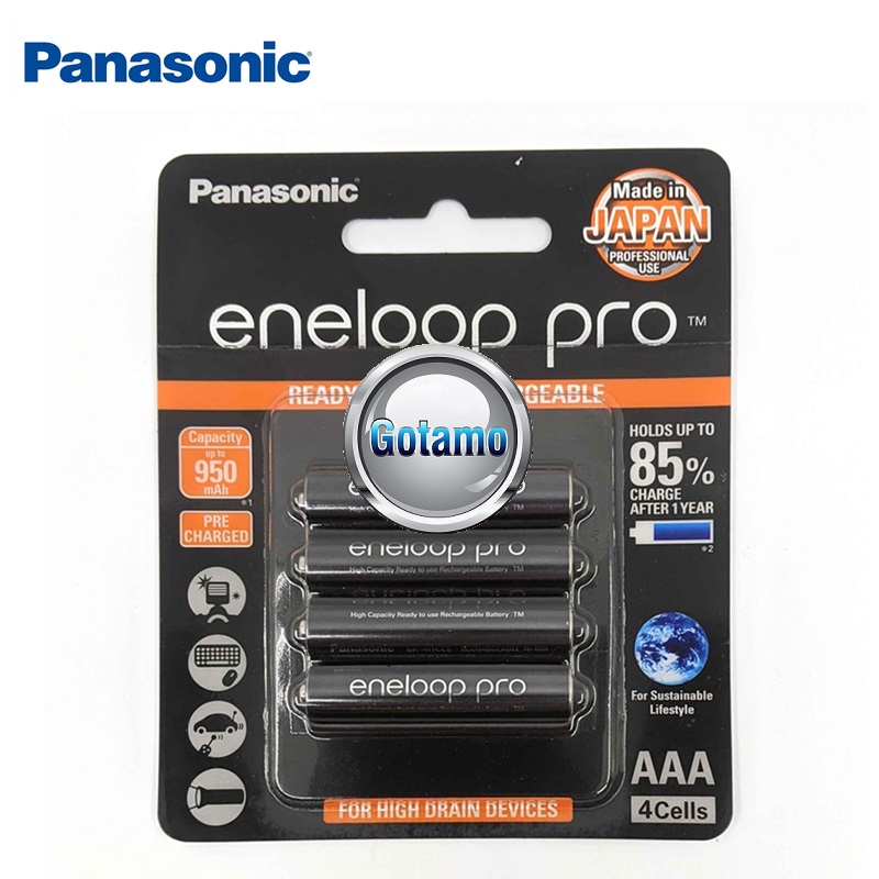 Panasonic Eneloop Pro AAA įkraunamos baterijos