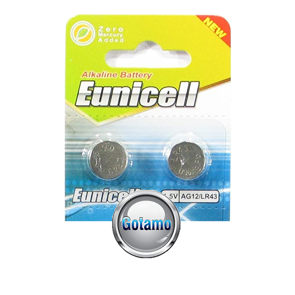 AG12 LR43 baterija Eunicell 1