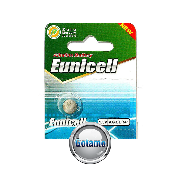 AG3 LR41 baterija Eunicell 1