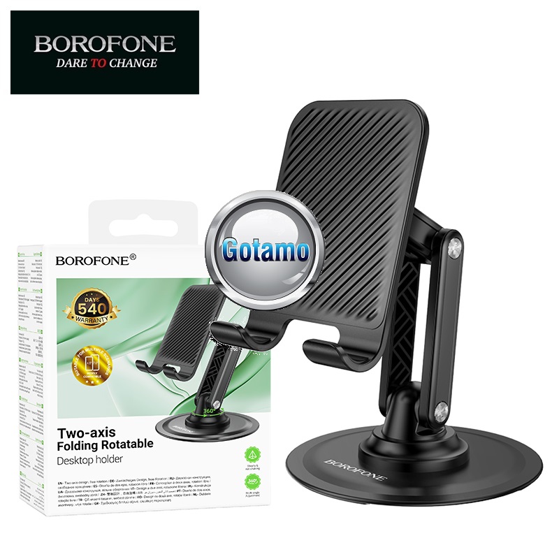 Stalinis telefono stovas Borofone Metal Fold