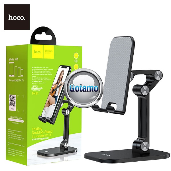 Stalinis telefono stovas Hoco juoda