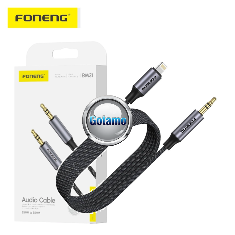 Apple Lightning į AUX 3.5mm laidas
