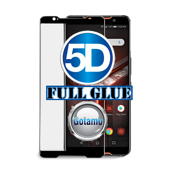 Gaubtas grūdintas stiklas Asus ROG Phone 2 5D ekrano apsauga