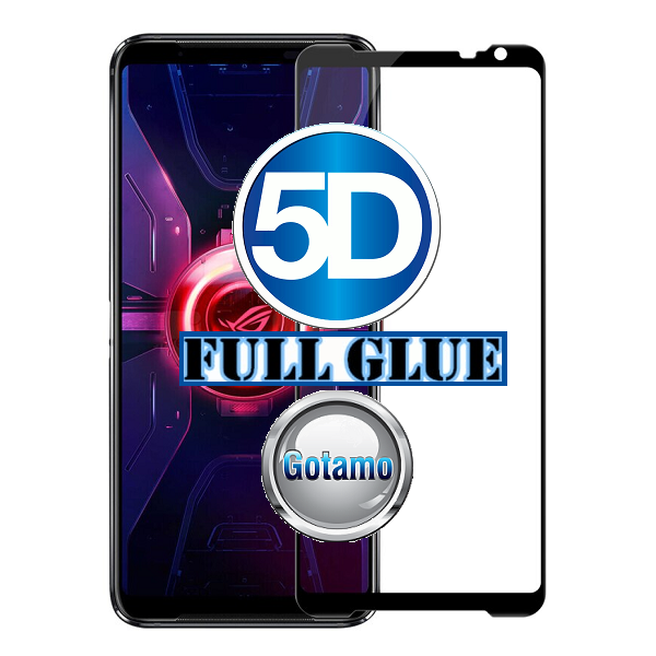 Gaubtas grūdintas stiklas Asus ROG Phone 3 5D ekrano apsauga