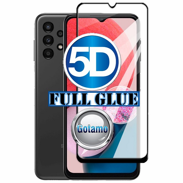 Apsauginis stiklas Samsung Galaxy A13 juodos spalvos