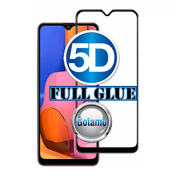 Apsauginis stiklas Samsung Galaxy A20s juodos spalvos
