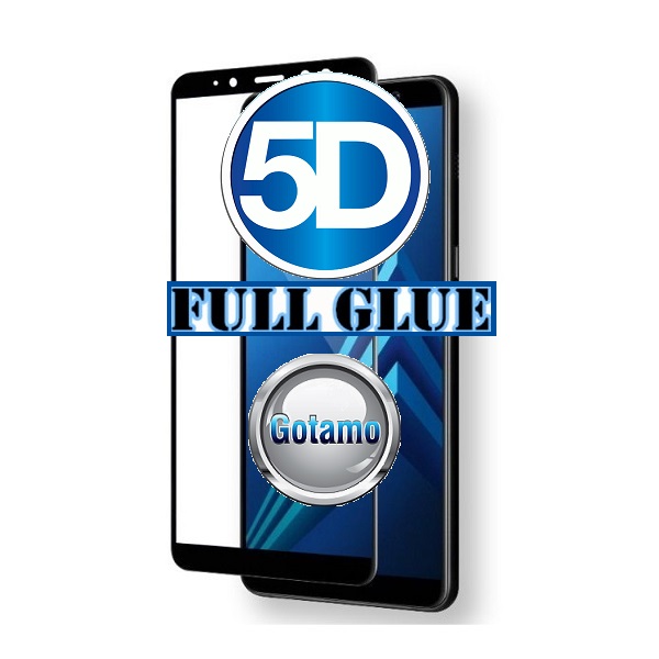 Apsauginis stiklas Samsung Galaxy A8 (2018) juodos spalvos