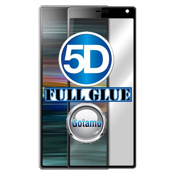 Grūdintas stiklas Sony Xperia 10, Sony Xperia XA3 juodos spalvos