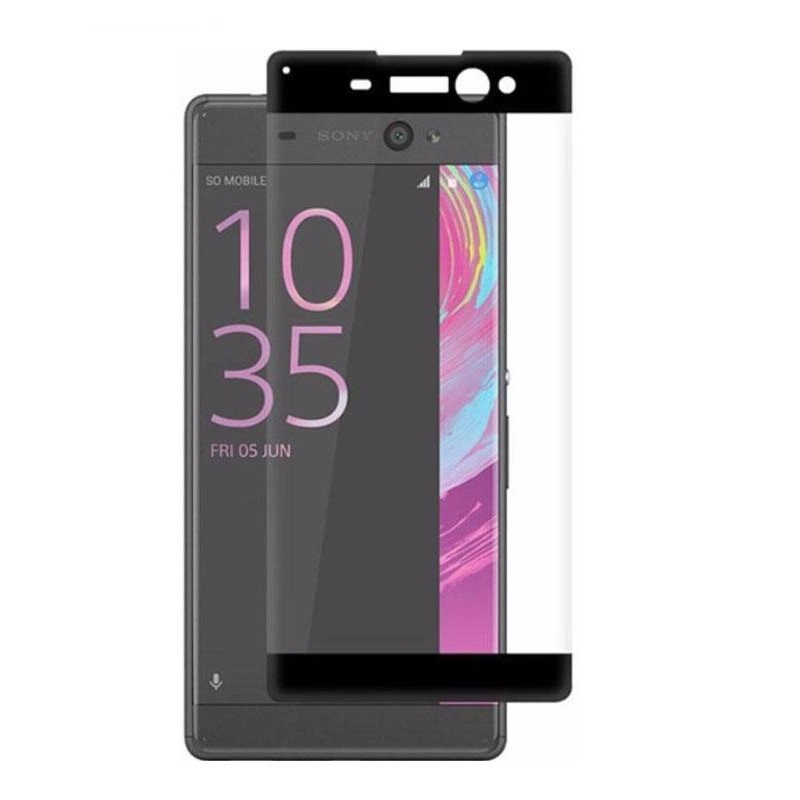 Grūdintas stiklas Sony Xperia XA juodos spalvos