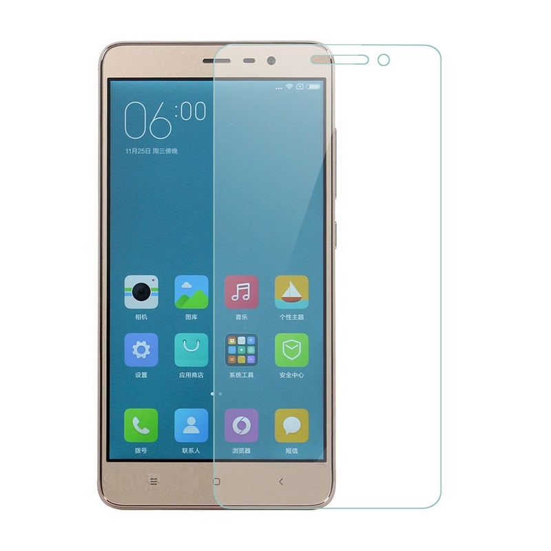 Apsauga ekranui grūdintas stiklas Xiaomi Redmi Note 3 mobiliesiems telefonams