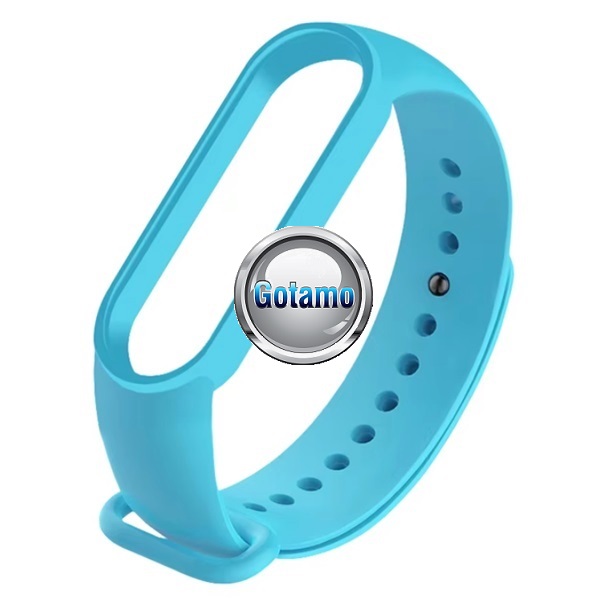 Apyrankė dirželis Xiaomi Mi Band 5 6 7 išmaniosioms apyrankėms žydros
