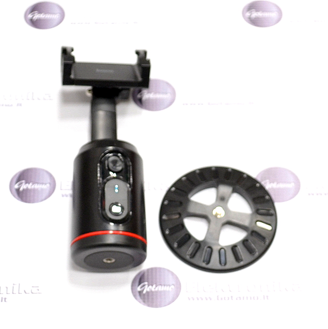 Asmenukių (selfie) stovas su veido sekimu Hoco Face 360 4 Asmenukių stovas Hoco Face 360 telefonui