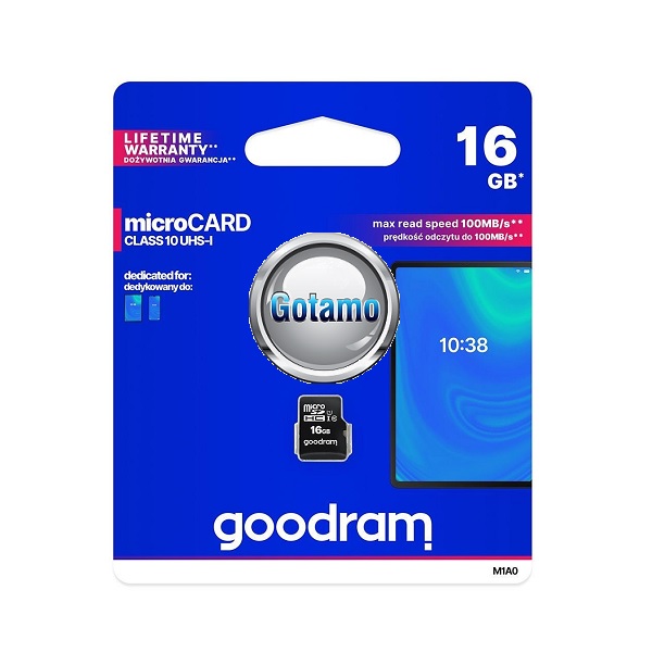 Atminties kortelė Micro SD 16GB GOODRAM