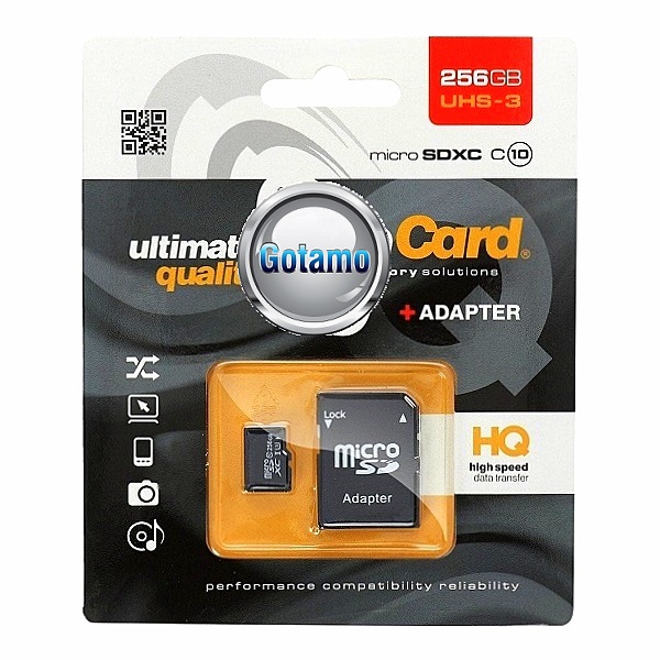 Atminties kortelė Micro SD 256GB IMRO su SD adapteriu
