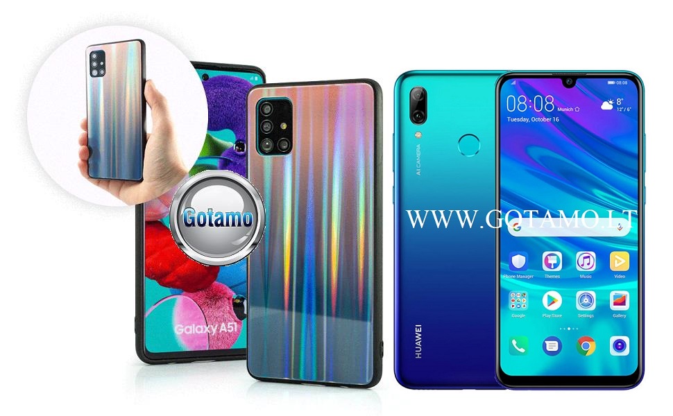 Aurora dėklas nugarėlė Huawei P Smart (2019) telefonams rudos spalvos