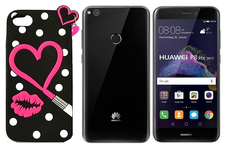 Ausys Valentine silikoninis dėklas Huawei P9 Lite (2017)