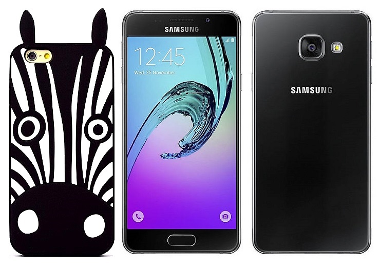 Ausys Zebras dėklas Samsung Galaxy A3 (2016)