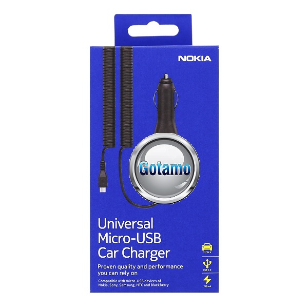 Auto kroviklis Nokia Micro USB 5V automobilinis įkroviklis