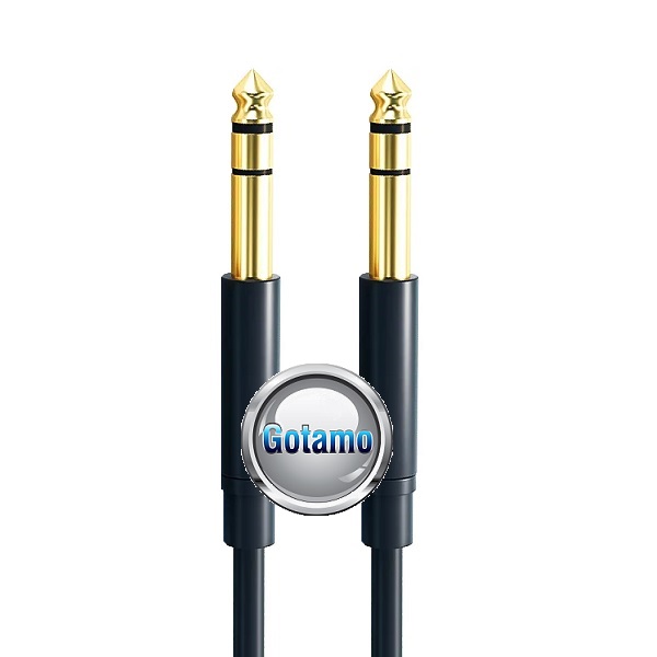 AUX 6.35mm (stereo) į AUX 6.35mm (stereo) laidas 3