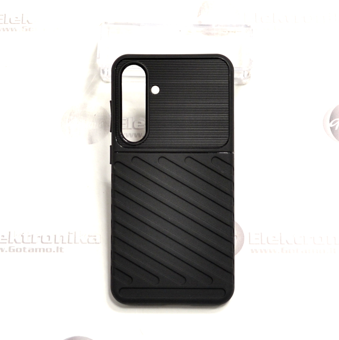 B-2Safe dėklas nugarėlė Samsung Galaxy S24+ (S24 Plus) mobiliajam telefonui juodos spalvos 2 B-2Safe dėklas Samsung Galaxy S24+ (S24 Plus) mobiliajam – nuotrauka 2