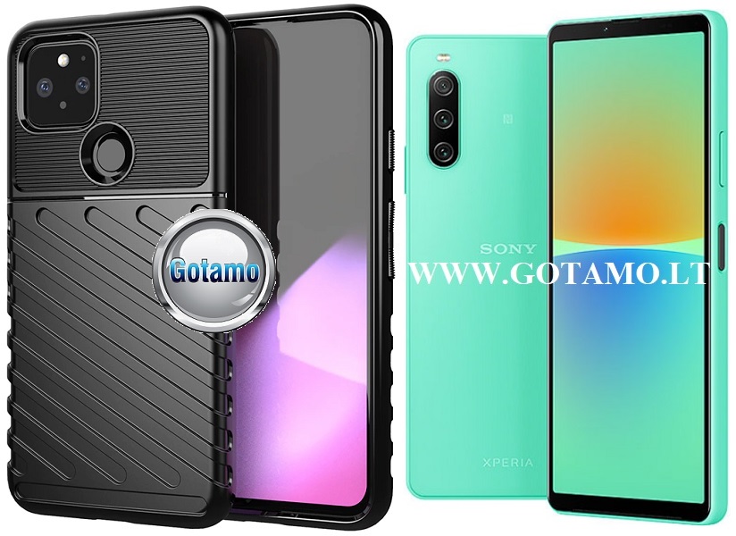 B-2Safe dėklas Sony Xperia 10 IV juodos spalvos