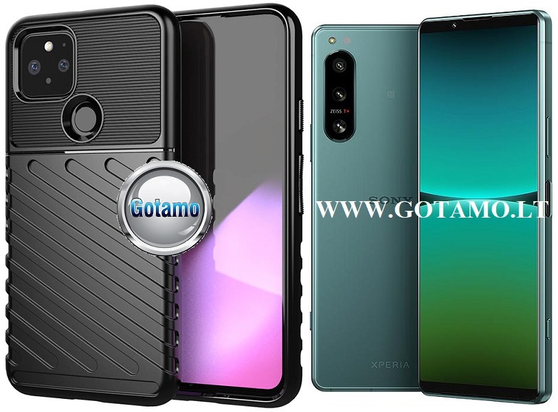 B-2Safe dėklas Sony Xperia 5 IV juodos spalvos