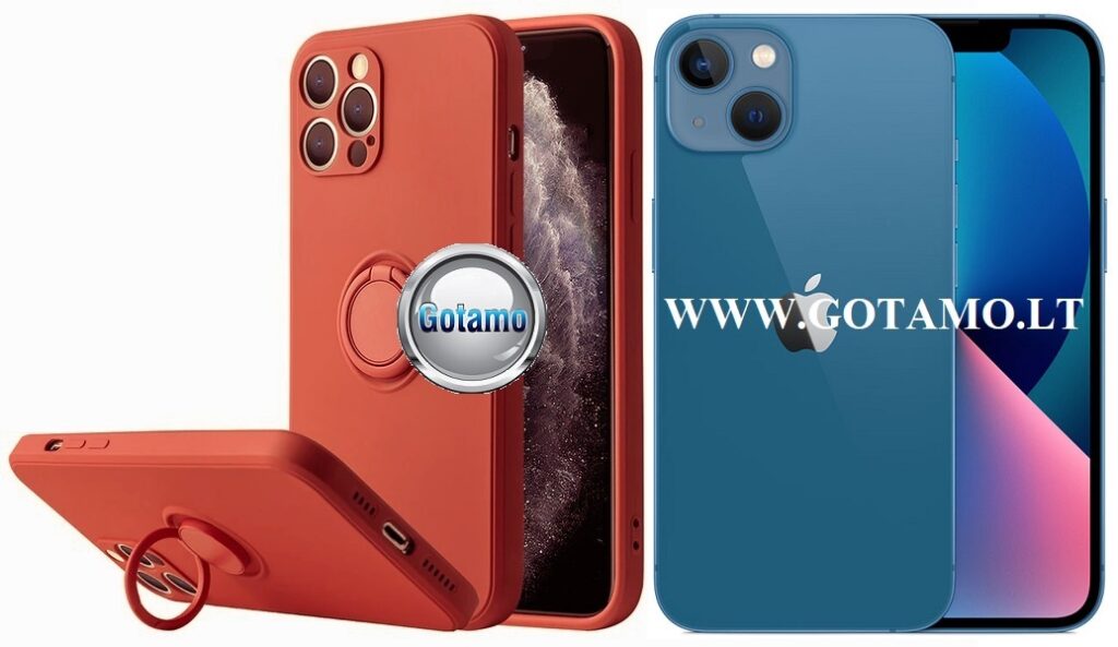 B hold deklas Apple iPhone 13 tamsiai oranzines