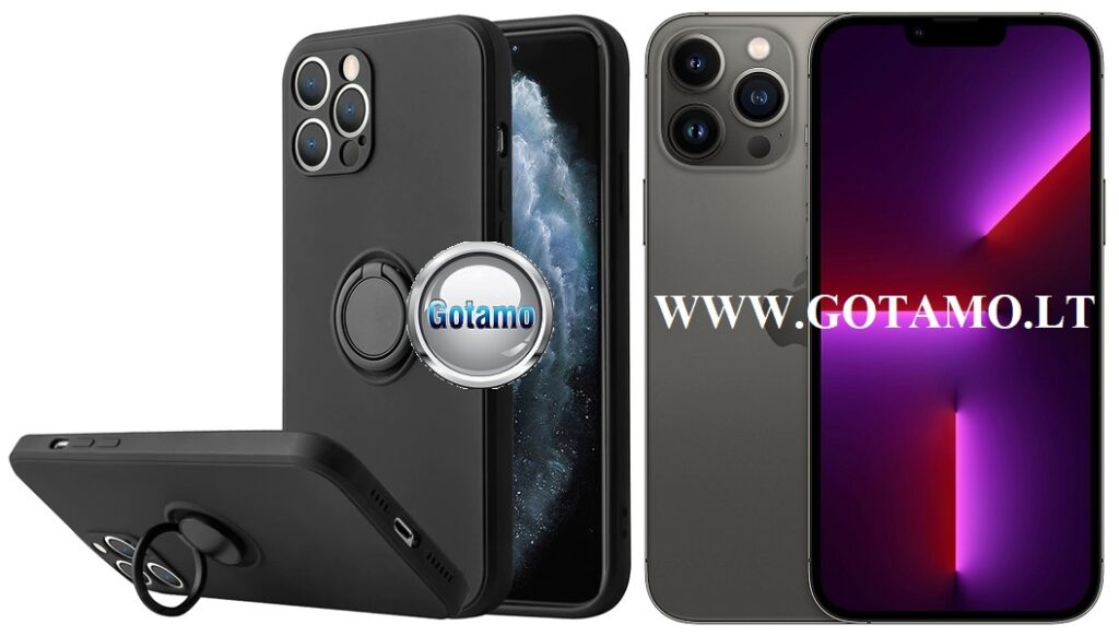 B hold deklas Apple iPhone 13 pro max juodos