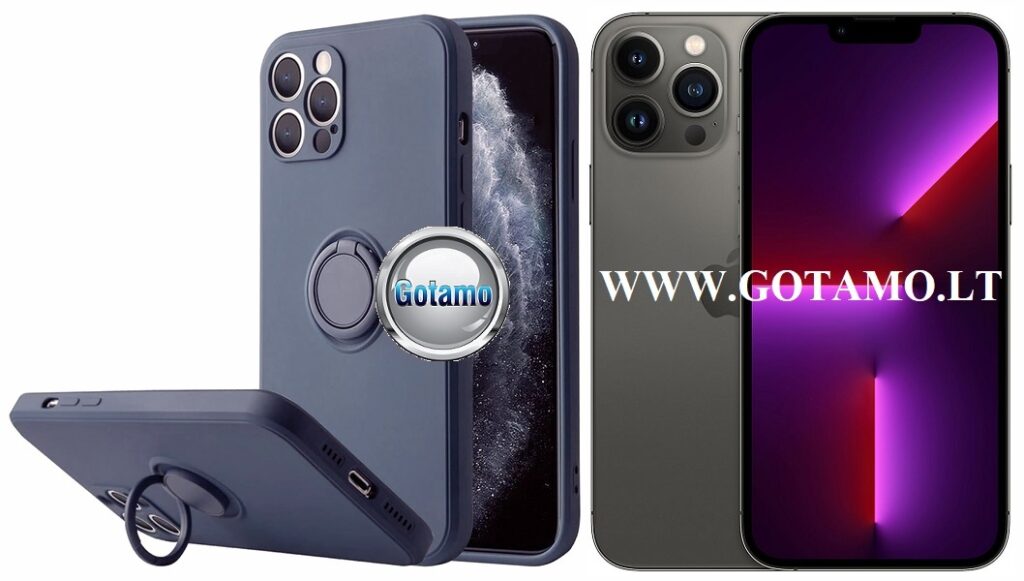B hold deklas Apple iPhone 13 pro max tamsiai melynos