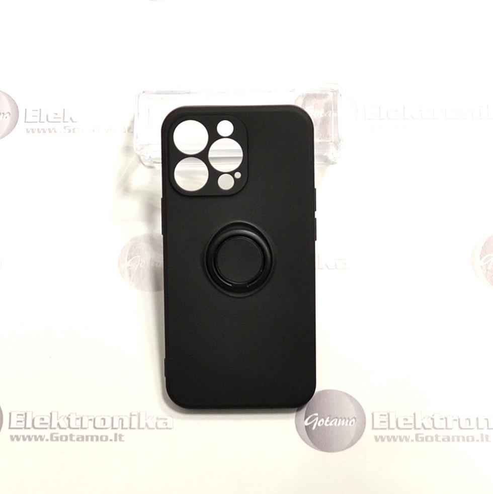 B-Hold dėklas nugarėlė Apple iPhone 13 Pro mobiliajam telefonui juodos spalvos 2 B hold deklas Apple iPhone 13 pro juodos 2