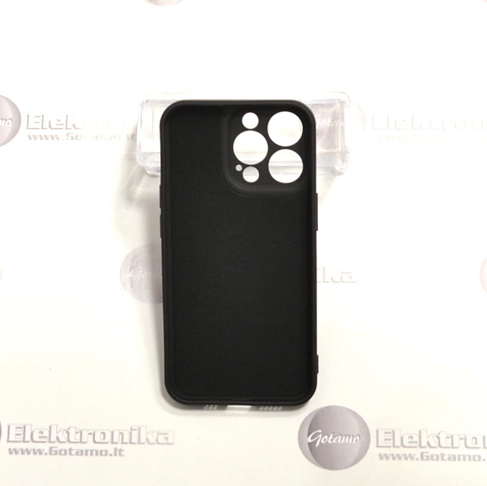 B-Hold dėklas nugarėlė Apple iPhone 13 Pro mobiliajam telefonui juodos spalvos 3 B hold deklas Apple iPhone 13 pro juodos 3