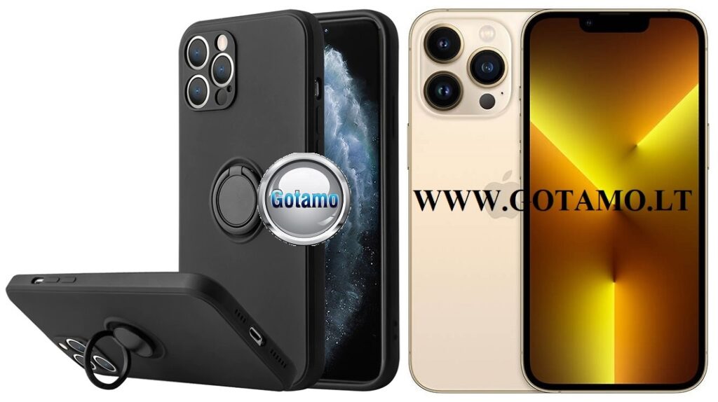 B hold deklas Apple iPhone 13 pro juodos