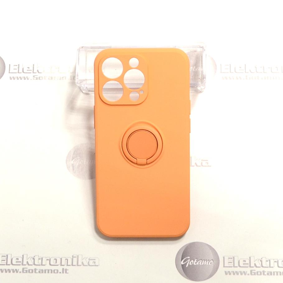 B-Hold dėklas nugarėlė Apple iPhone 13 Pro mobiliajam telefonui oranžinės spalvos 2 B hold deklas Apple iPhone 13 pro oranzines 2
