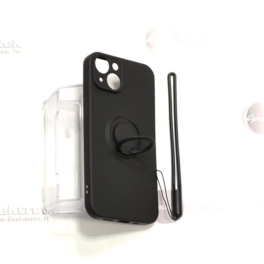 B-Hold dėklas nugarėlė Apple iPhone 14 mobiliajam telefonui juodos spalvos 4 B hold deklas Apple iPhone 14 juodos 4