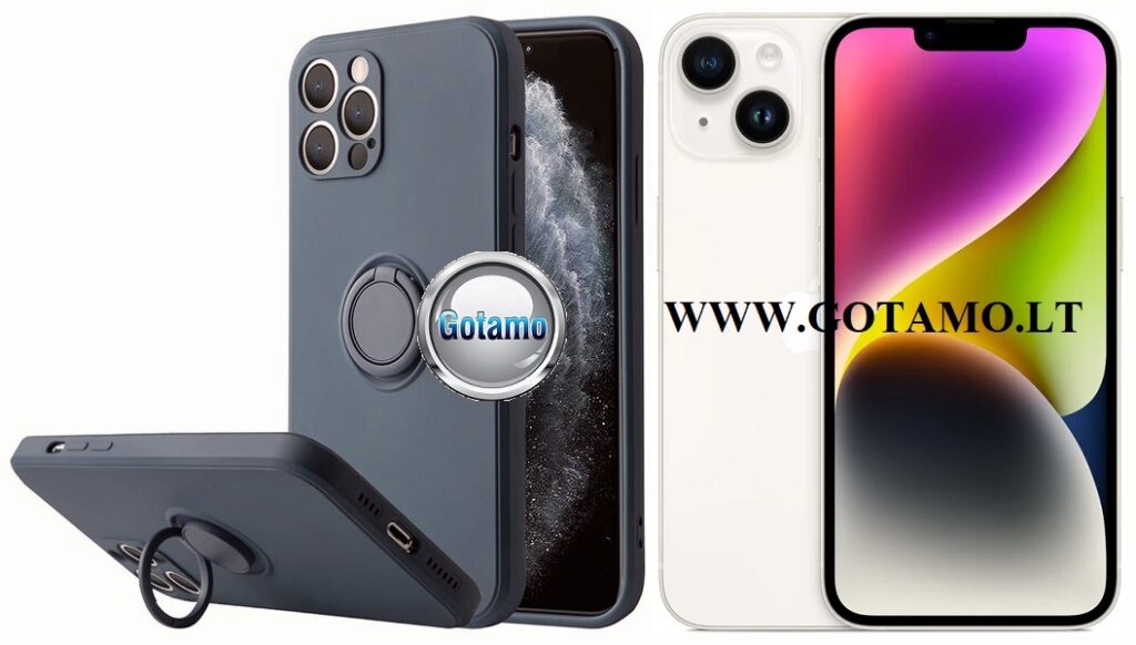 B hold deklas Apple iPhone 14 tamsiai melynos