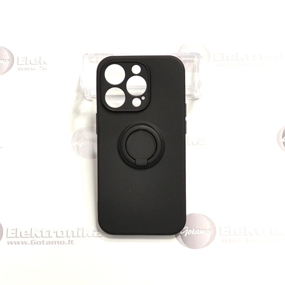 B-Hold dėklas nugarėlė Apple iPhone 14 Pro mobiliajam telefonui juodos spalvos 2 B hold deklas Apple iPhone 14 pro juodos 2