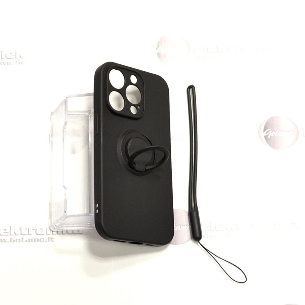 B-Hold dėklas nugarėlė Apple iPhone 14 Pro mobiliajam telefonui juodos spalvos 4 B hold deklas Apple iPhone 14 pro juodos 4