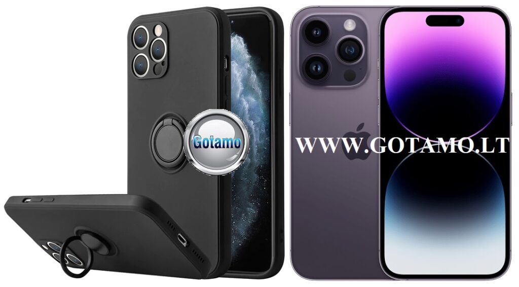 B hold deklas Apple iPhone 14 pro juodos